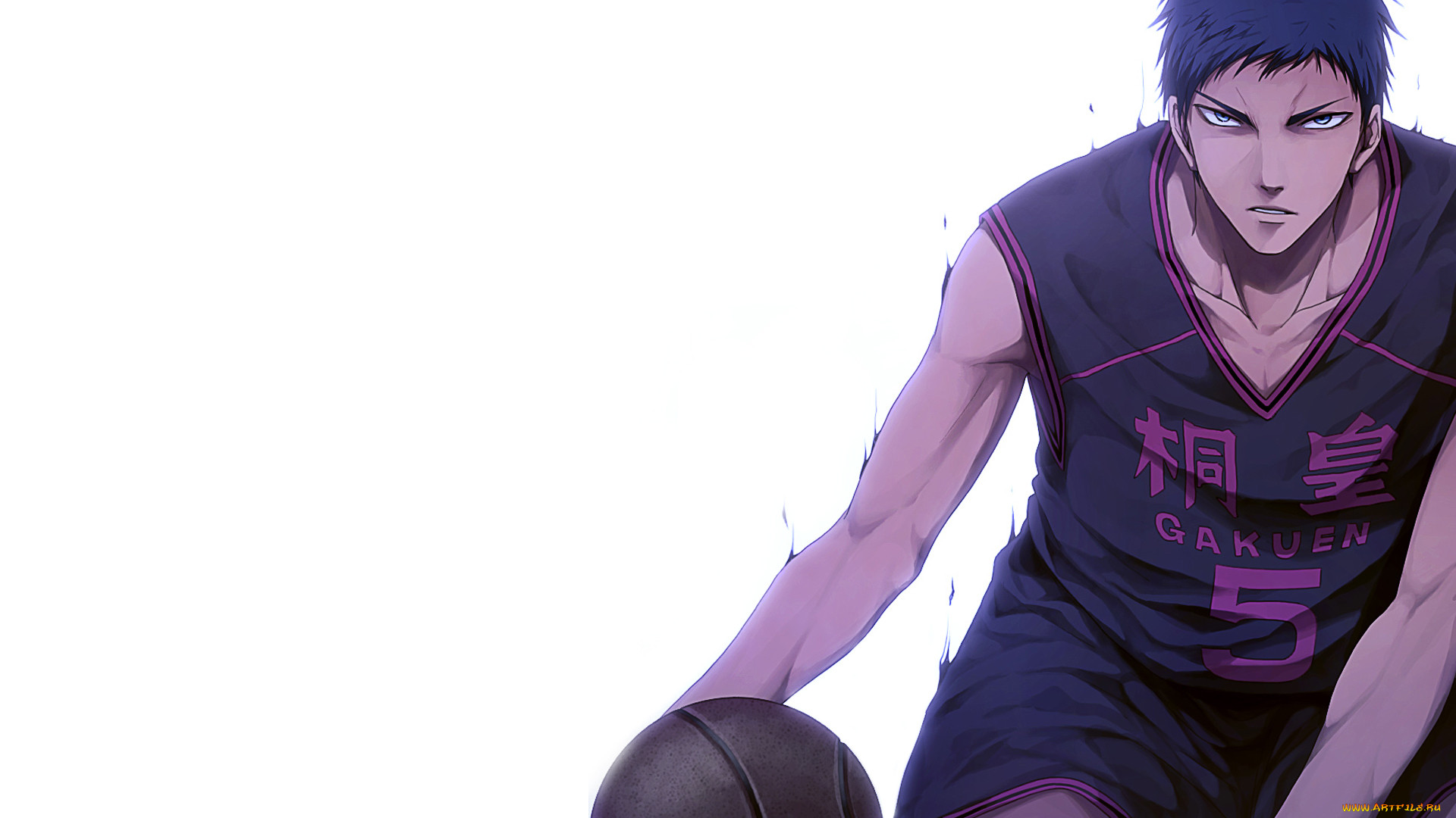 , kuroko no baske, kuroko, no, basket, basketball, aomine, daiki, too, gakuen